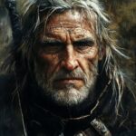 A portrait of Arn Kull, a merchant king in the campaign Primacy.
