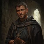A cleric, d&d style