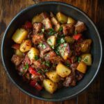 Smoked pork hash