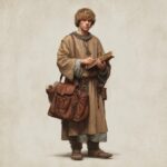A scribe, d&d style