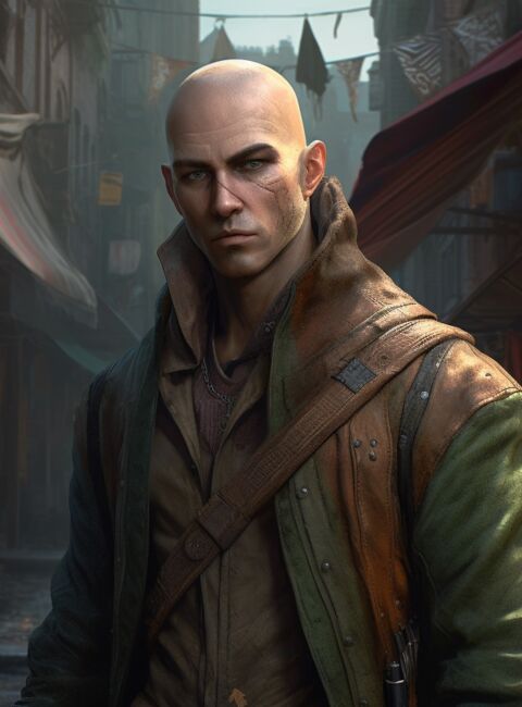 a rogue, d&d style