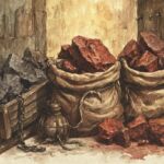 Iron ore illustration